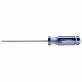 Pratt Read Screwdriver, #2 Drive, Phillips Drive, 6in L Shank, Cellulose Acetate Hndl, Fluted Hndl 103595